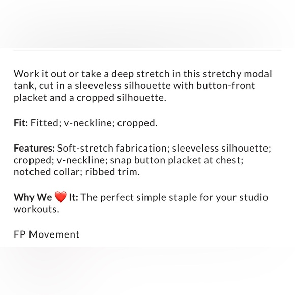 Free People Alignment Tank - Picture 7 of 7